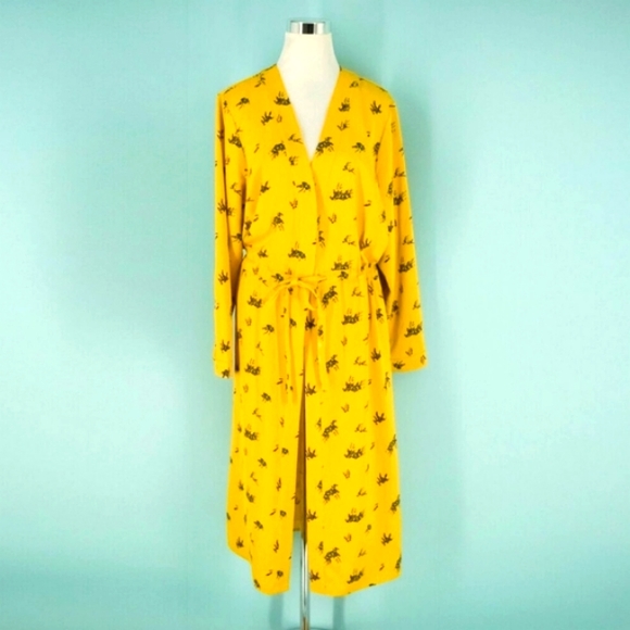 MELROSE & MARKET FLORAL DUSTER (2X) - Picture 2 of 6